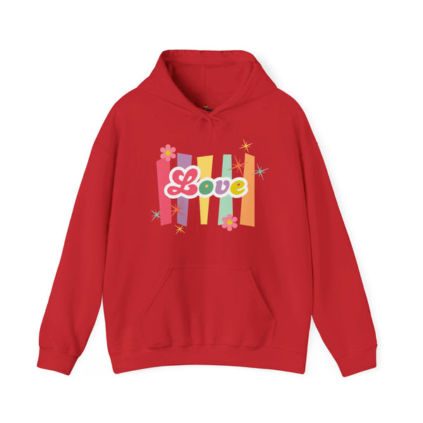 Comfy Unisex Cozy Heavy Love Hoodie Sweatshirt