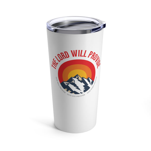 The Lord Will Provide Drink or Water Tumbler 20oz