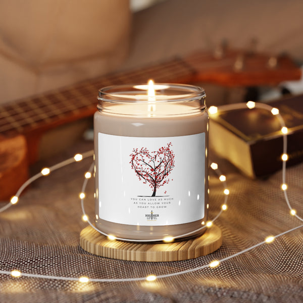 You Can Love As Much as You Allow Your Heart To Grow Scented Soy Candle, 9oz