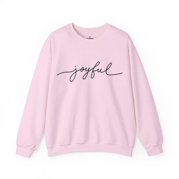 Comfy Stylish Cozy Unisex Joyful Crewneck Sweatshirt