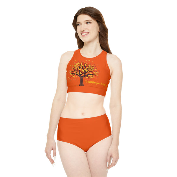 Beauty for Ashes Sporty Bikini Set