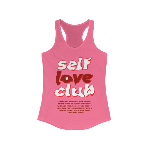 Self Love Club Women's Ideal Racerback Tank