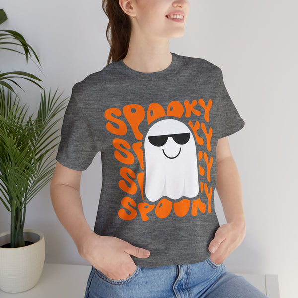 Unisex Jersey Short Sleeve Tee Spooky Ghost